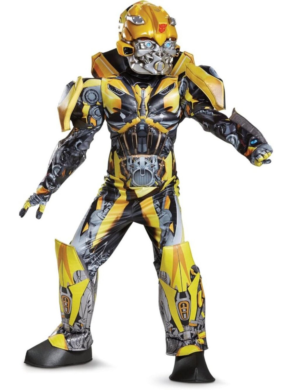Kids Bumblebee Costume | Transformers 5 Cosplay Outfit with Mask for Children